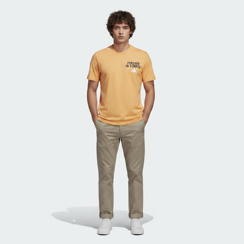 Men Forever In Stripes Graphic T-Shirt