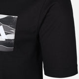 Men Camo Woven Pocket Graphic T-Shirt 