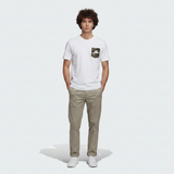 Men Camo Woven Pocket Graphic T-Shirt