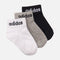 Kids 3 Pack Ankle Socks