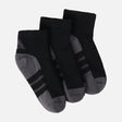 MEN ESSENTIAL CLIMACOOL QUARTER SOCKS 3 PAIRS