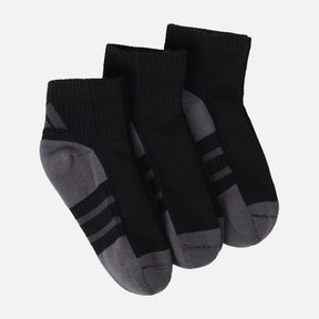 MEN ESSENTIAL CLIMACOOL QUARTER SOCKS 3 PAIRS