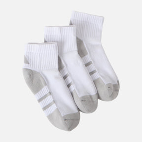 MEN ESSENTIAL CLIMACOOL QUARTER SOCKS 3 PAIRS