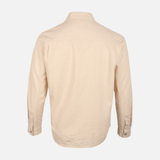 Men Linen Long Sleeve Casual Shirt