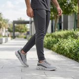Men Lace-Up Mesh Sports Shoes
