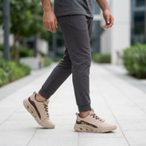 Men Mesh Lace-Up Sports Shoes