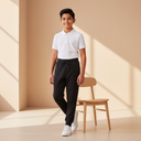 Boys Knitted School Pant