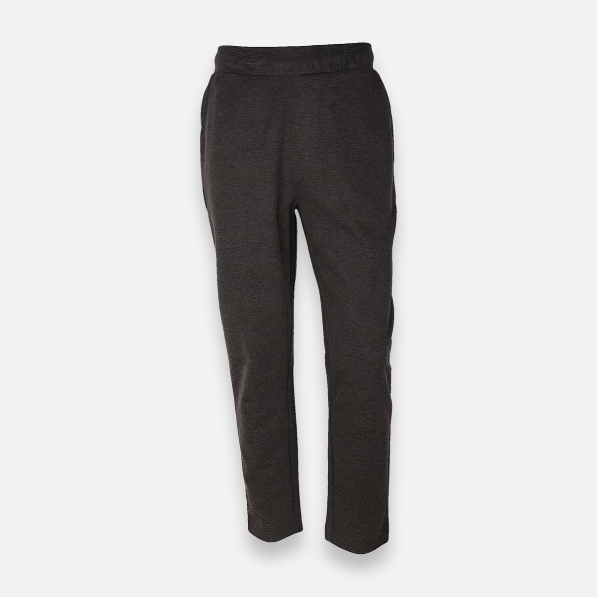 Men Basic Solid Pocket Pants Regular Fit