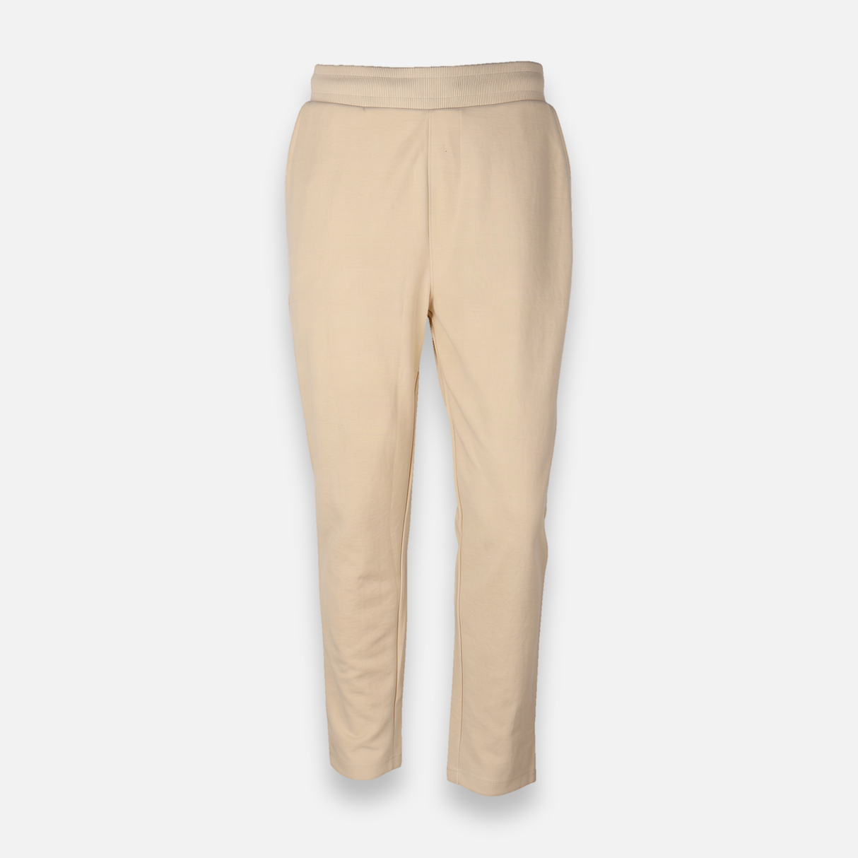 Men Basic Solid Pocket Pants Regular Fit