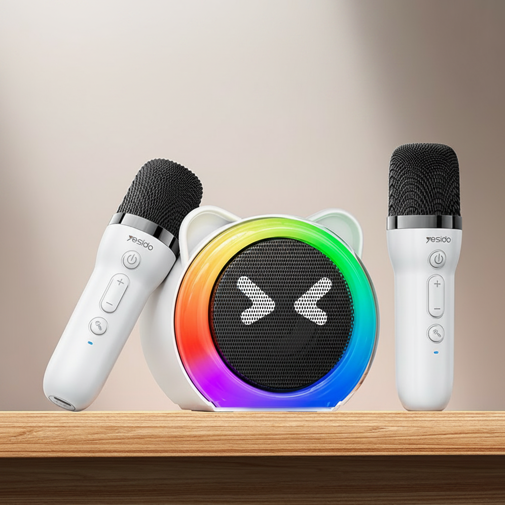 Karaoke Speaker + Dual Mics