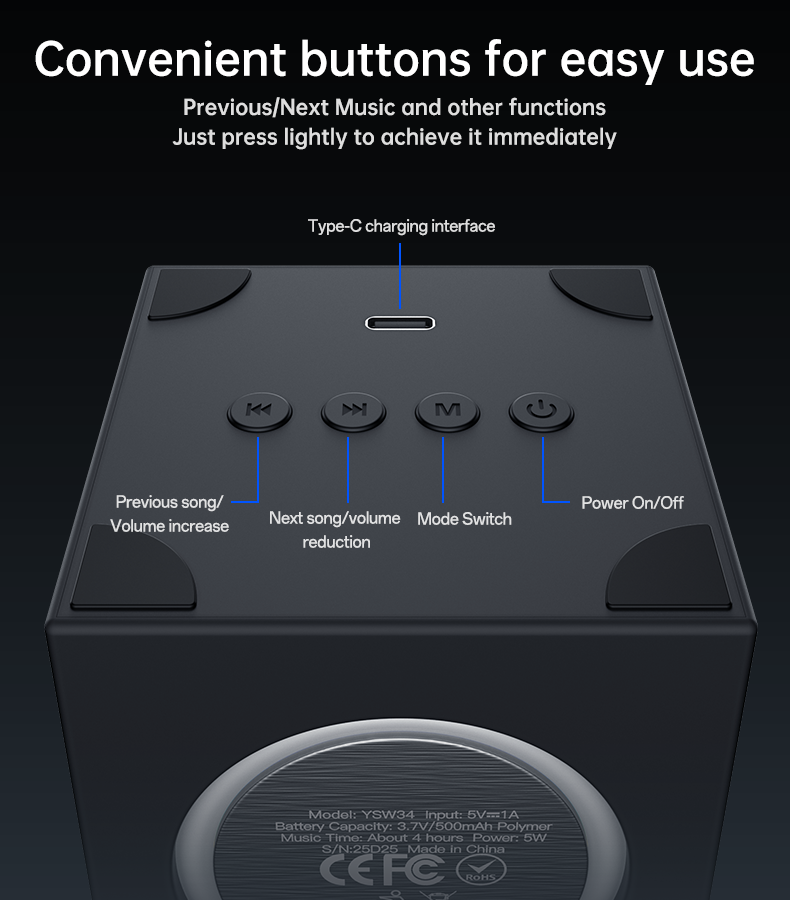 Tws Bluetooth Speaker