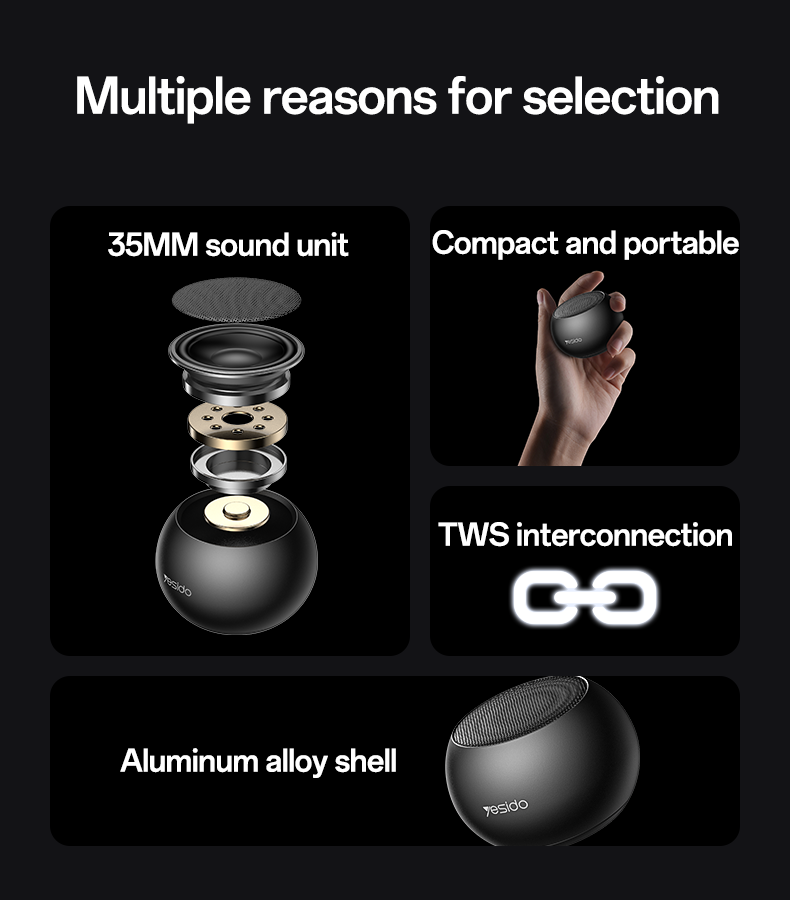 Aluminum Alloy Speaker