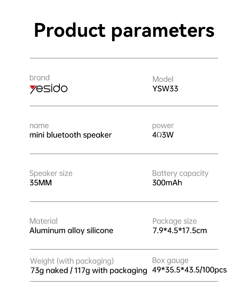 Aluminum Alloy Speaker