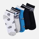 Boys Non-Terry Ankle Socks 5 Pairs