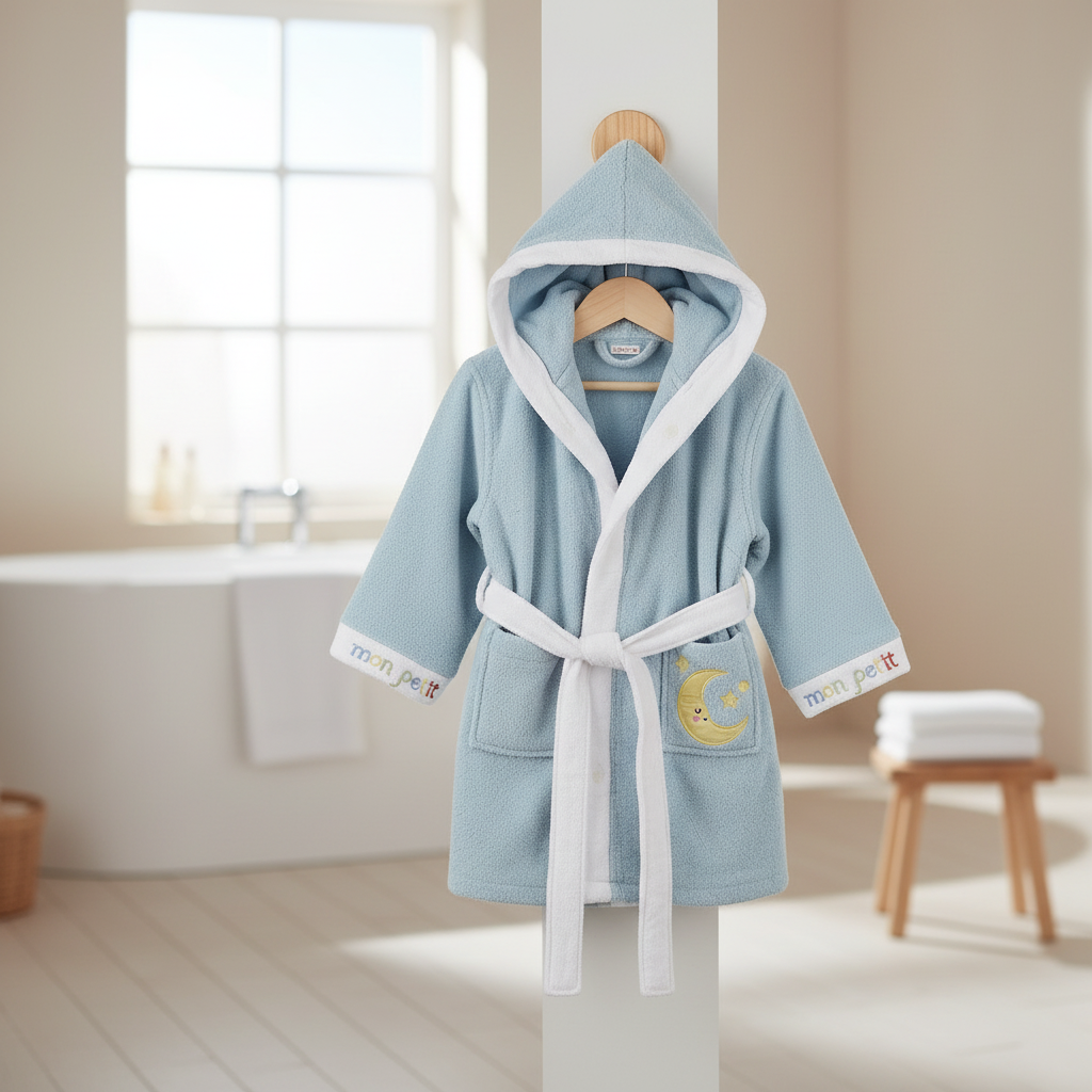 Boys Poncho Bathrobe