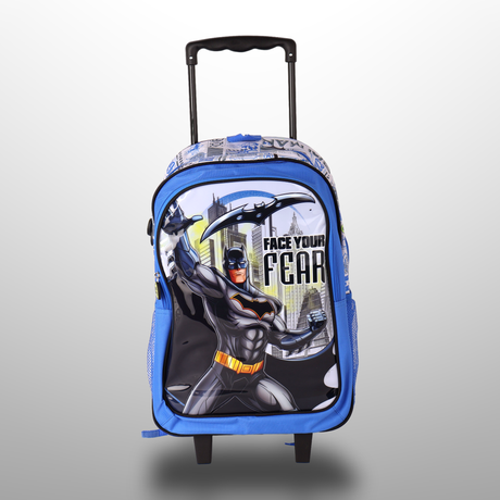 Batman Face Your Fear 5 In 1 Trolley School Set 18 Inch
