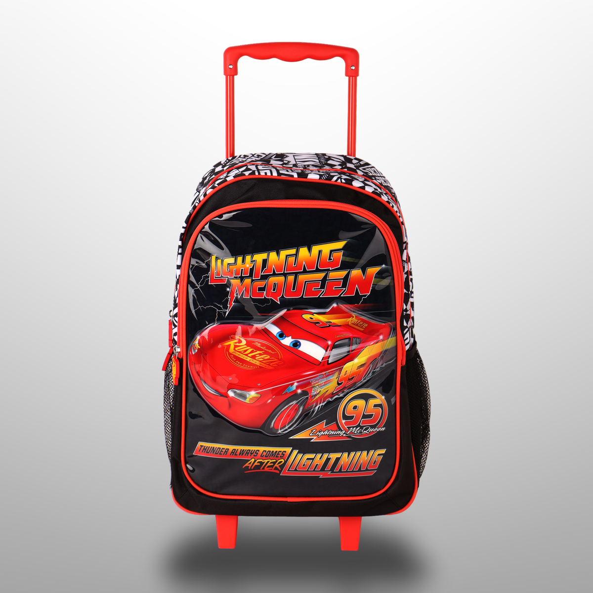 Cars Thunder 5 In 1 Trolley School Set 18 Inch