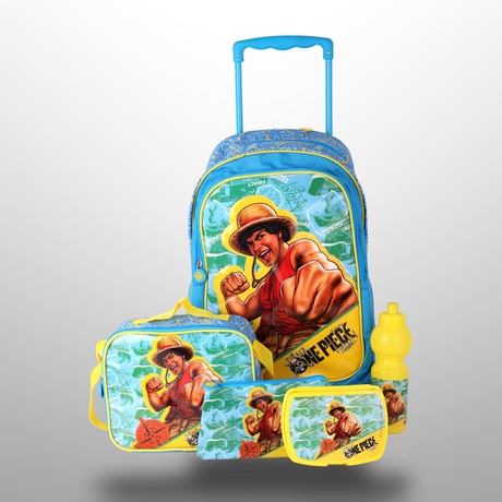 One Piece 5 In 1 Trolley School Set 18 Inch