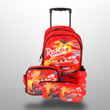 5 In 1 School Trolley Bag Sets 18 Inches For Boys