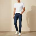 Men Denim Pants Jeans Carrot Fit