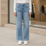 Women Denim Pants Jeans Wide Leg