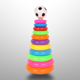 Toy Layer Rainbow Throwing Set With Fooball