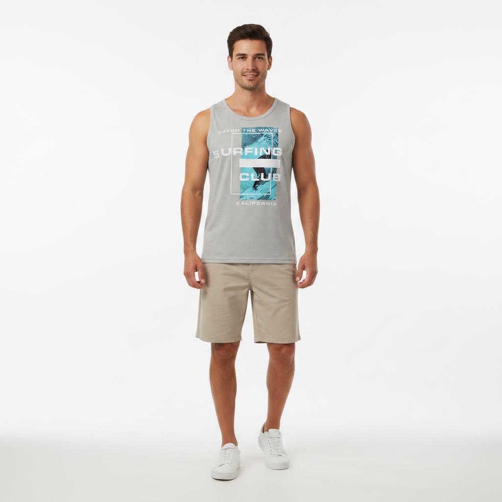 Men Beach Vest