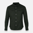 Men Basic Oxford Shirt Long Sleeve Spandex