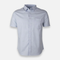 Men Basic Oxford Shirt Short Sleeve Spandex