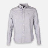 Men Oxford Stripe Shirt Long Sleeve