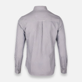 Men Oxford Stripe Shirt Long Sleeve