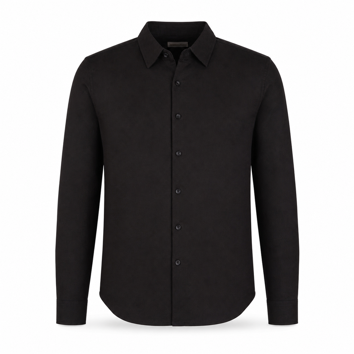Men Linen Shirt Regular Fit Long Sleeve