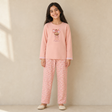 03-17001-JG GIRLS PAJAMA PANT-2 / 03-17001-JG GIRLS PAJAMA P - BPECH-BPCH - on model