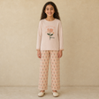 03-17082-JG GIRLS PAJAMA PANT-2 / 03-17082-JG GIRLS PAJAMA P - DAWN-WSAND - on model