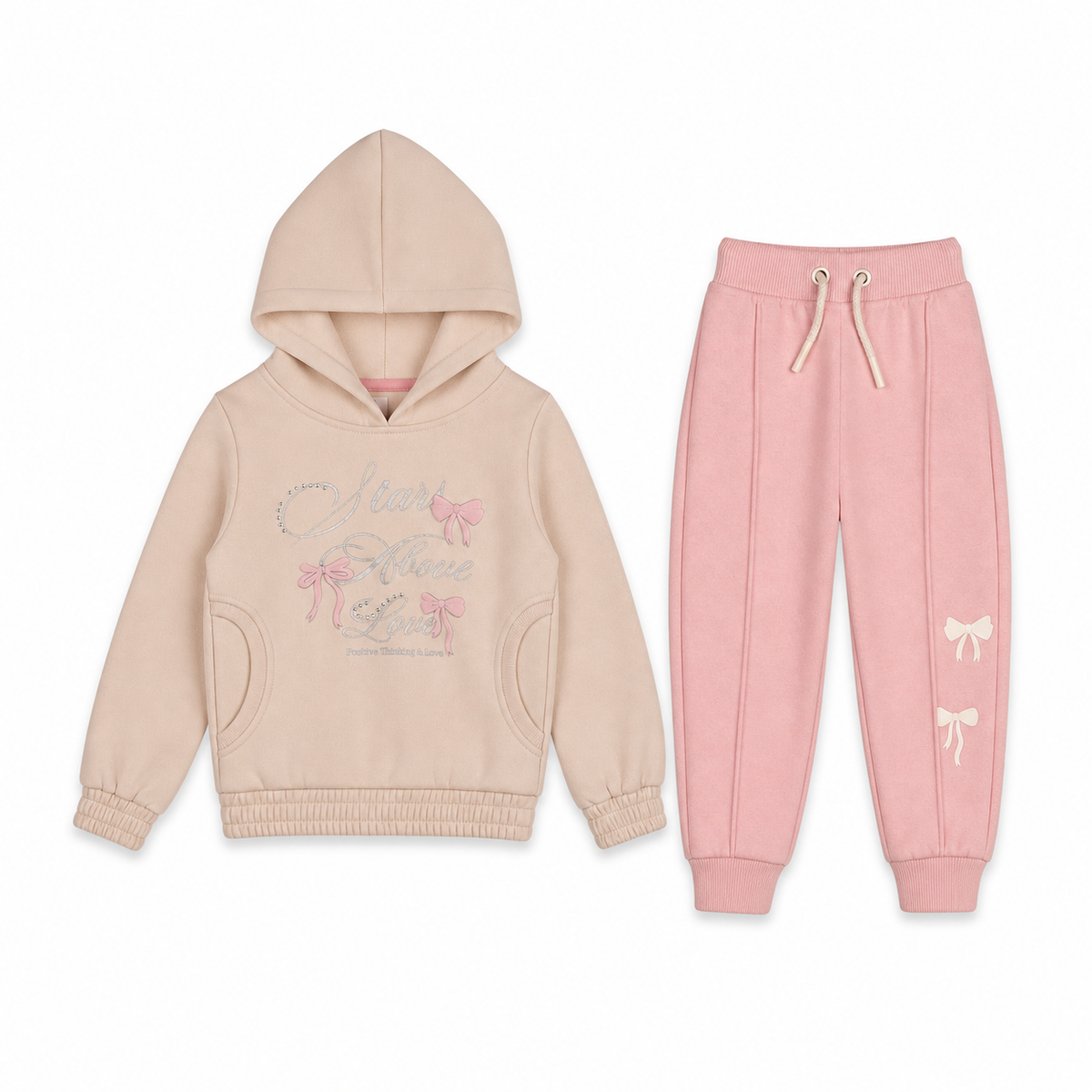 Girls 2 Pieces Hoodie & Jogger Set