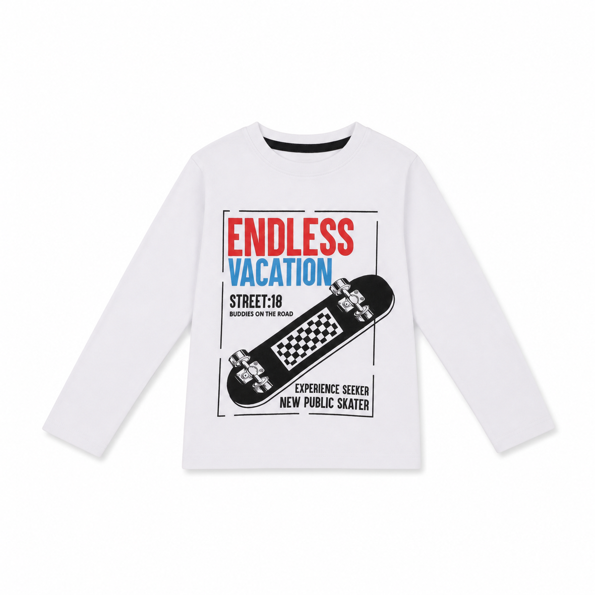 Boys Graphic Long Sleeve T-Shirt