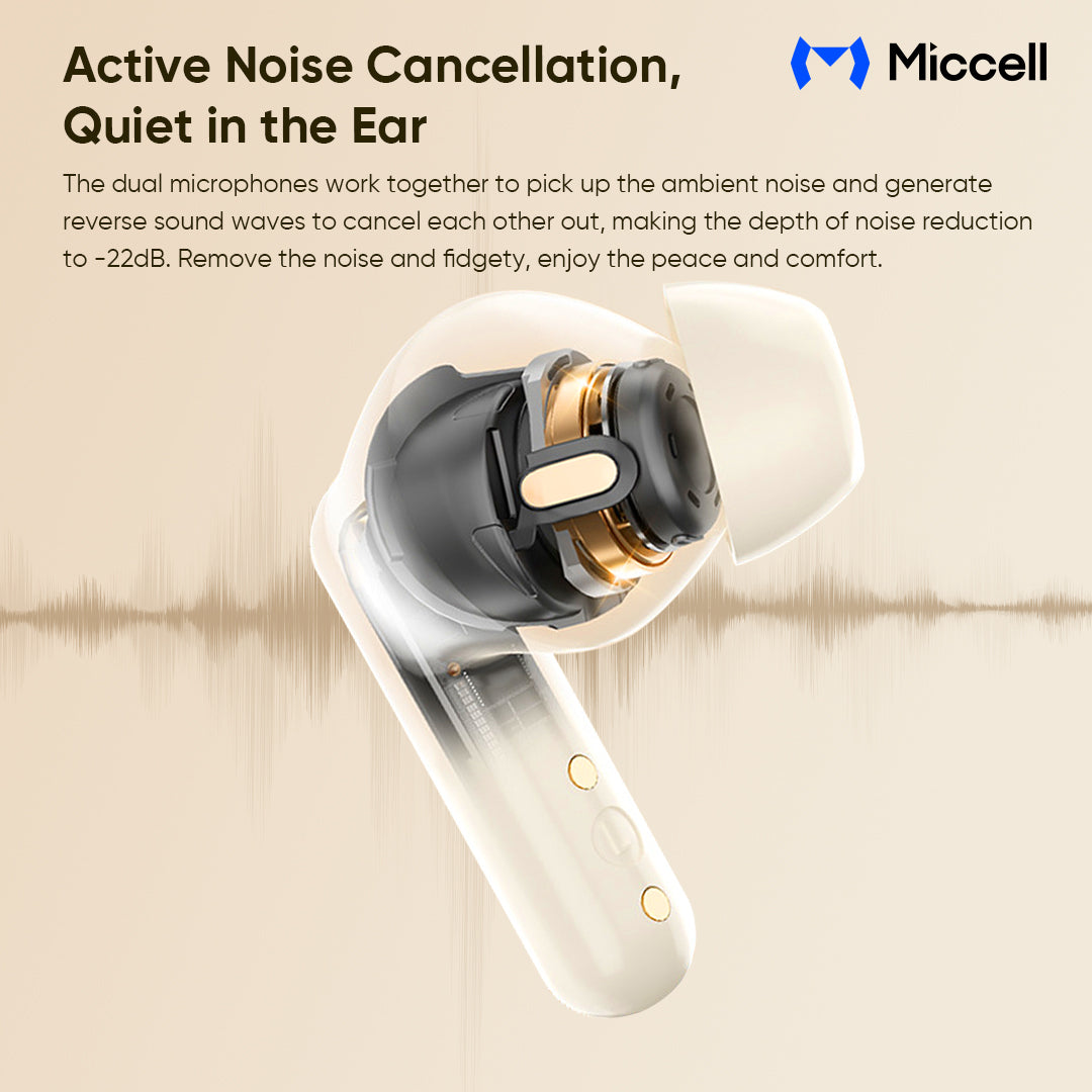 Anc+Enc Tws Earbuds (4 Mic)