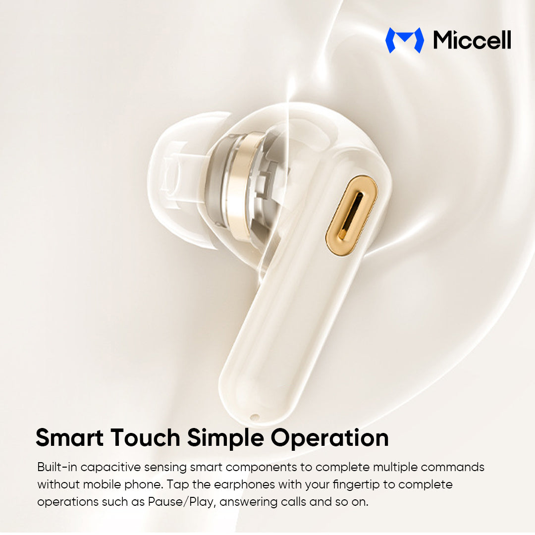 Anc+Enc Tws Earbuds (4 Mic)