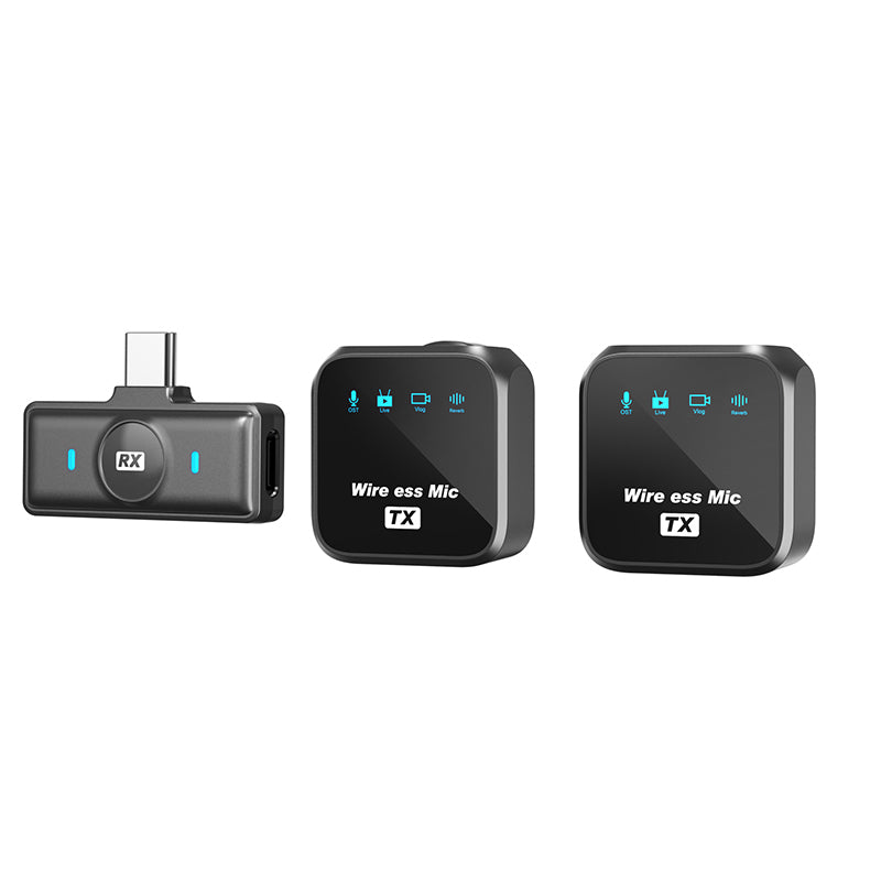 Wireless Lavalier Microphone Set