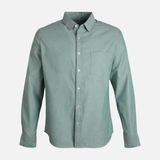 Men Basic Oxford Shirt Long Sleeve