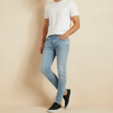 Men Denim Pant Jeans Carrot Fit