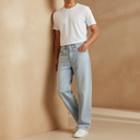 Men Denim Pant Jeans Baggy Fit