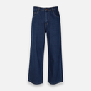Womens Denim Pants Jeans Wide Leg