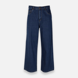Womens Denim Pants Jeans Wide Leg