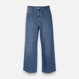 Womens Denim Pants Jeans Wide Leg