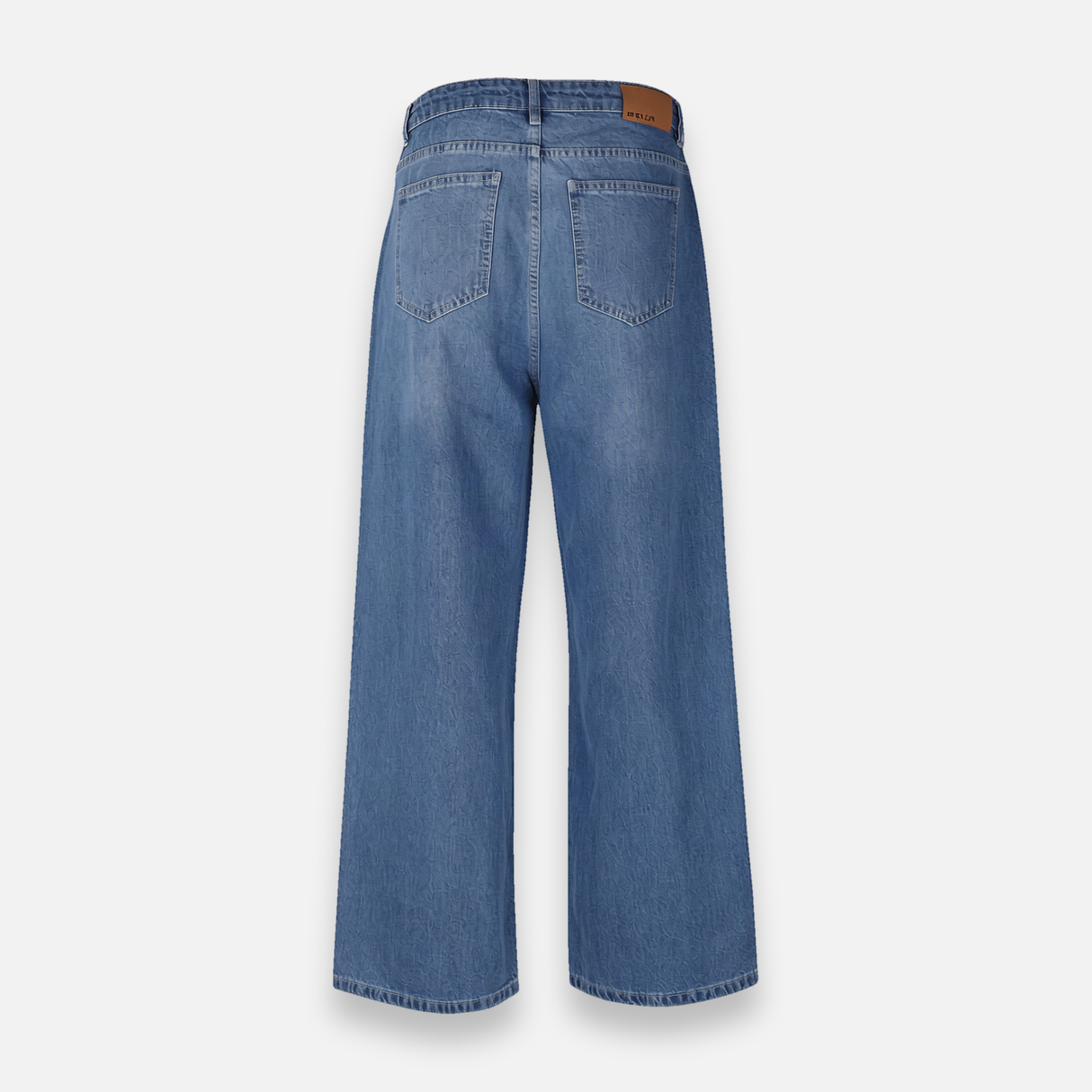 Womens Denim Pants Jeans Wide Leg