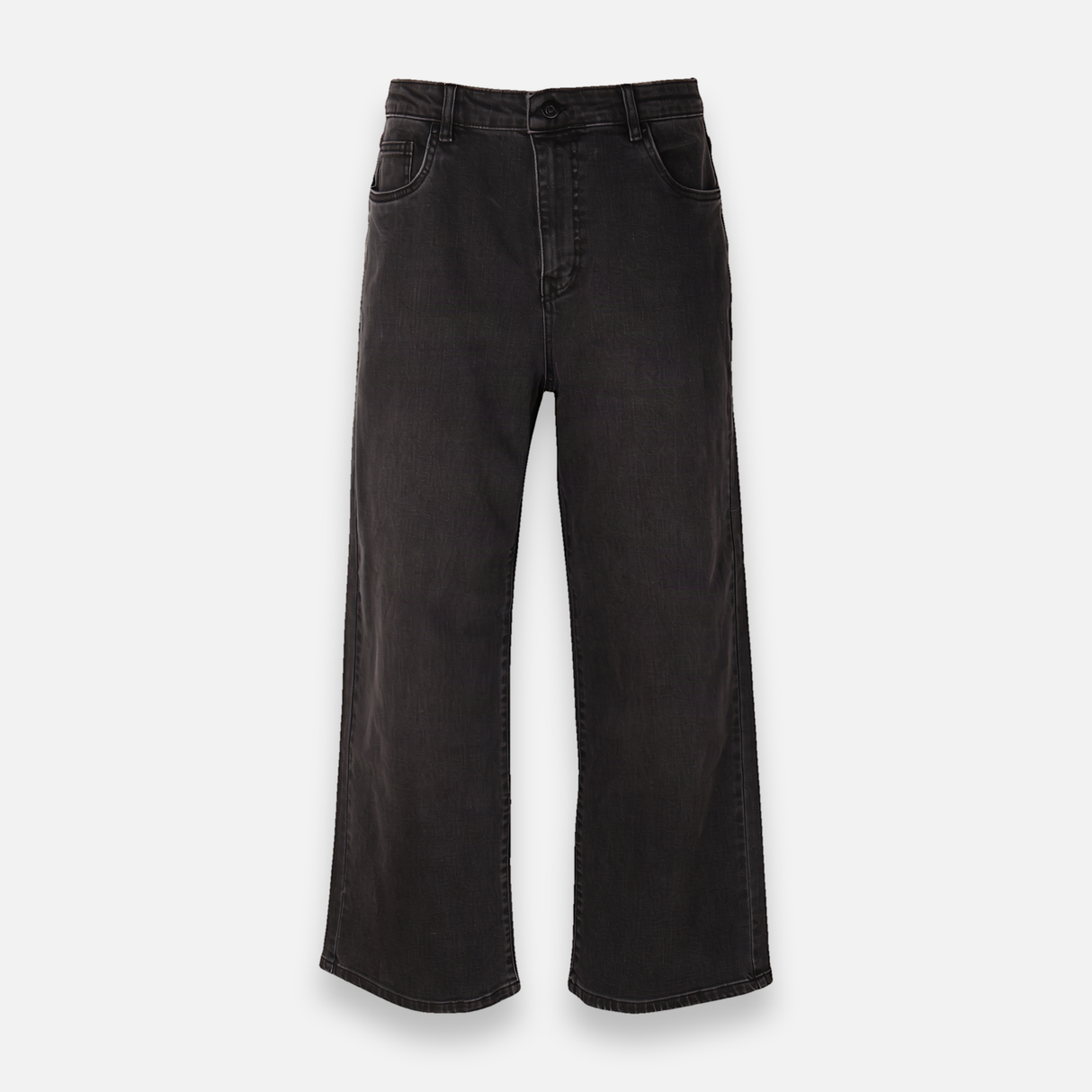 Womens Denim Pants Jeans Wide Leg