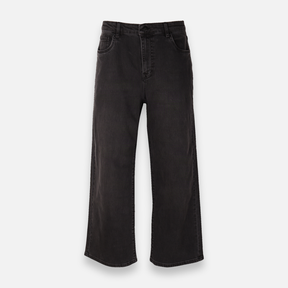 Womens Denim Pants Jeans Wide Leg