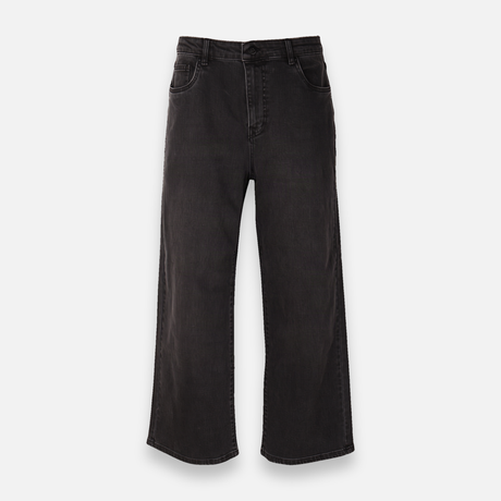Womens Denim Pants Jeans Wide Leg