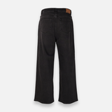 Womens Denim Pants Jeans Wide Leg